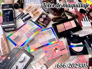 Lote 75 piezas de maquillaje (PAGO CON OXXO O TRANSFERENCIA)