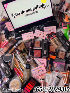 Lote de maquillaje 50 piezas ( PAGO CON MERCADO PAGO O PAYPAL)