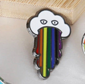 Pin nube arcoiris lgbt (K192)