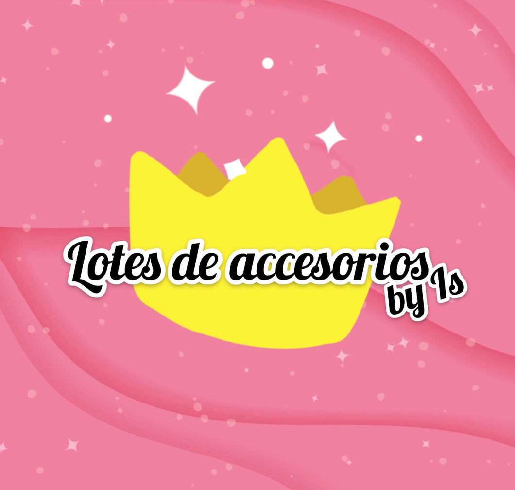 Lote variado 50 piezas (aretes, pulseras, collares, anillos y Mas!