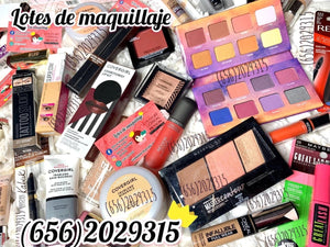 Lote 75 piezas de maquillaje (PAGO CON OXXO O TRANSFERENCIA)