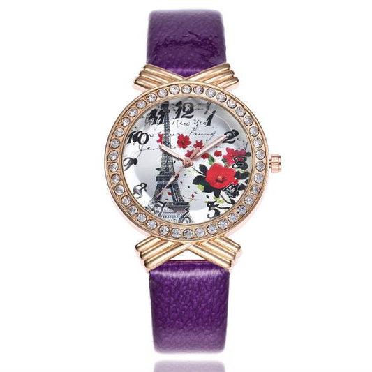 Reloj Morado (AA128)