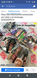 Lote de maquillaje 25 piezas (PAGO CON MERCADO PAGO O PAYPAL)