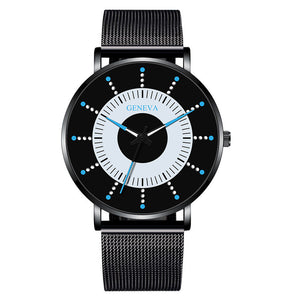 Reloj negro gris oscuro(K169)